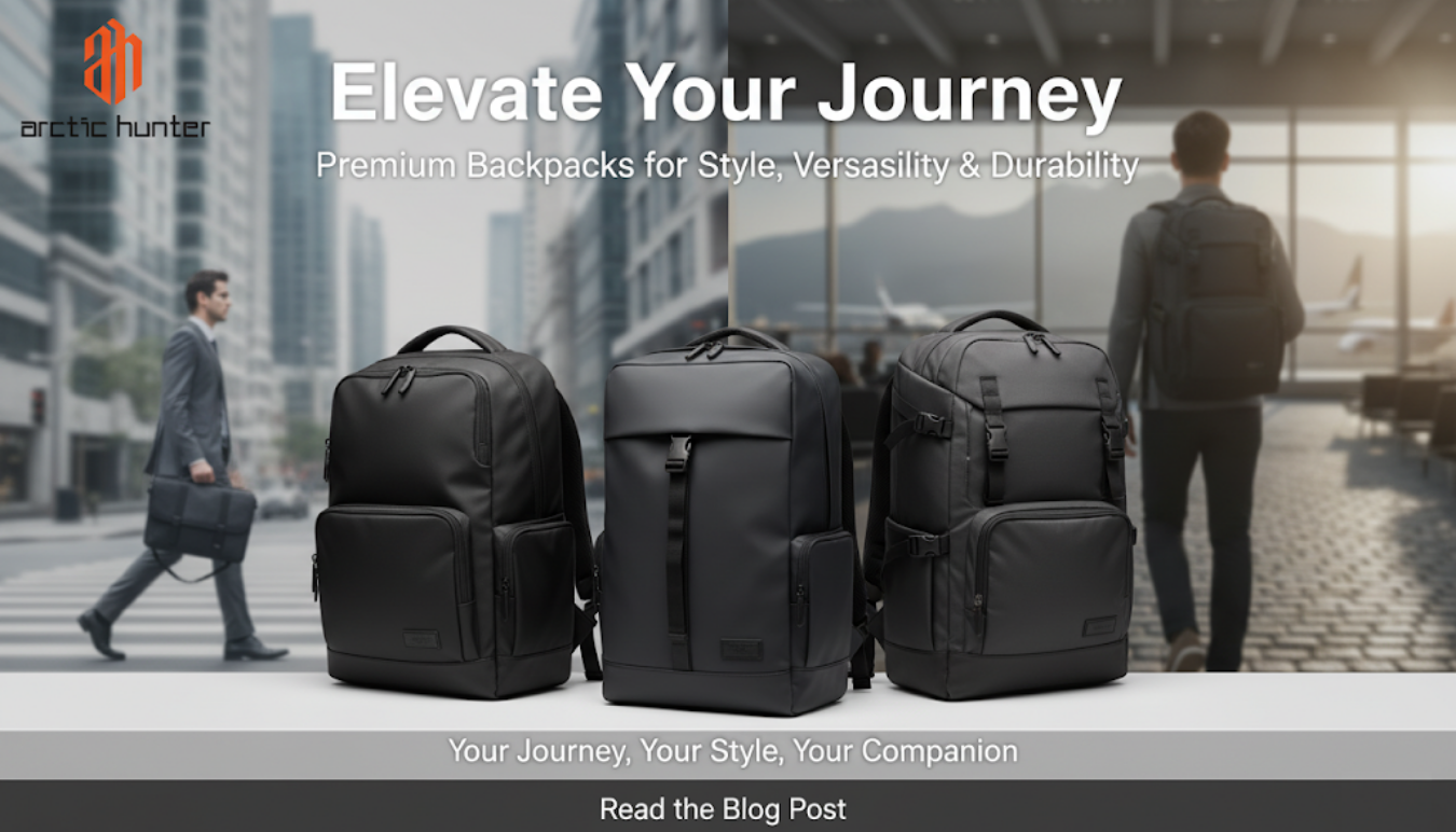 🎒 Arctic Hunter Bag: Premium Backpacks for Style, Versatility & Durability
